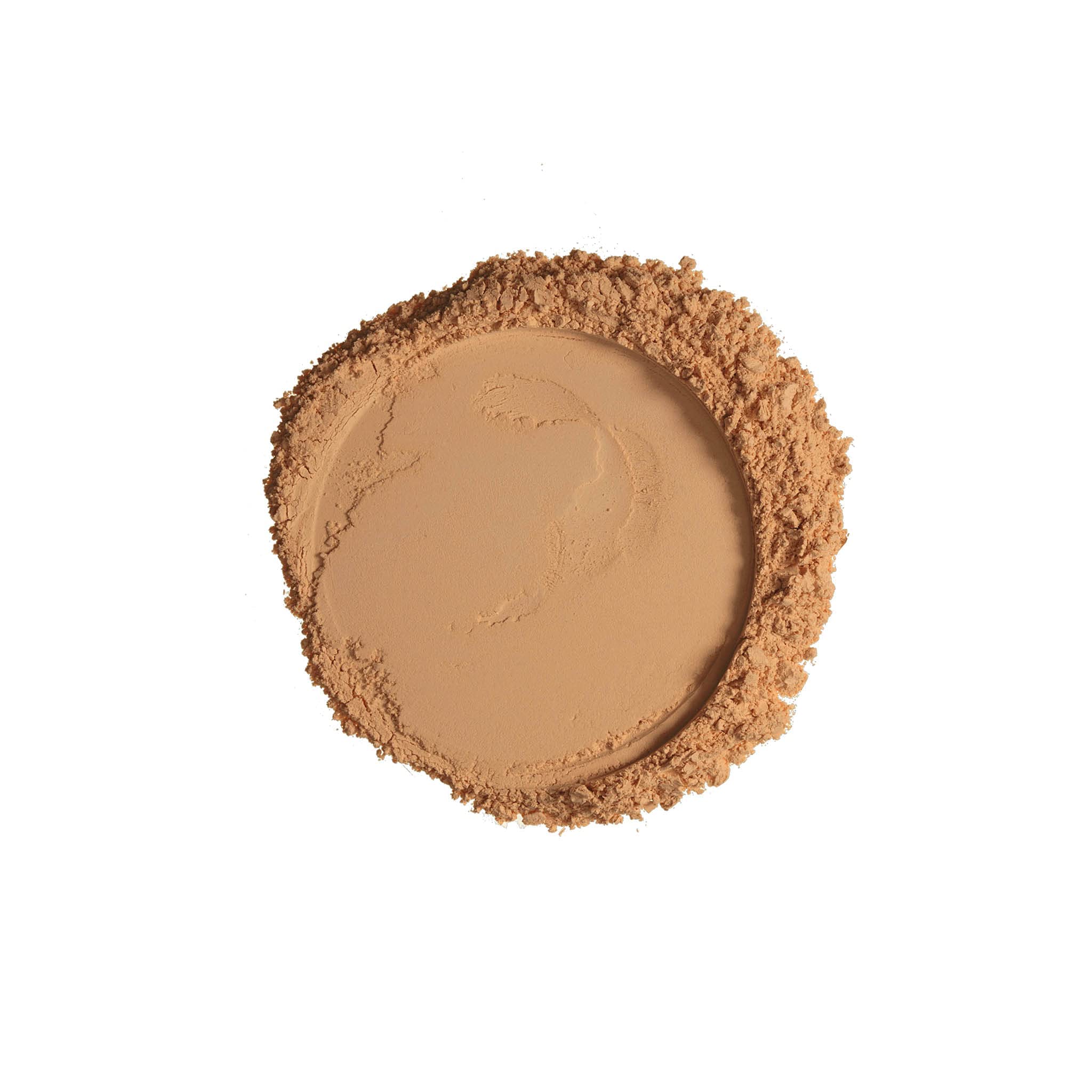 Ruby Kisses Powder Foundation Full Coverage Matte Foundation Long Lasting Face Makeup 0.35 oz. (Golden Honey)