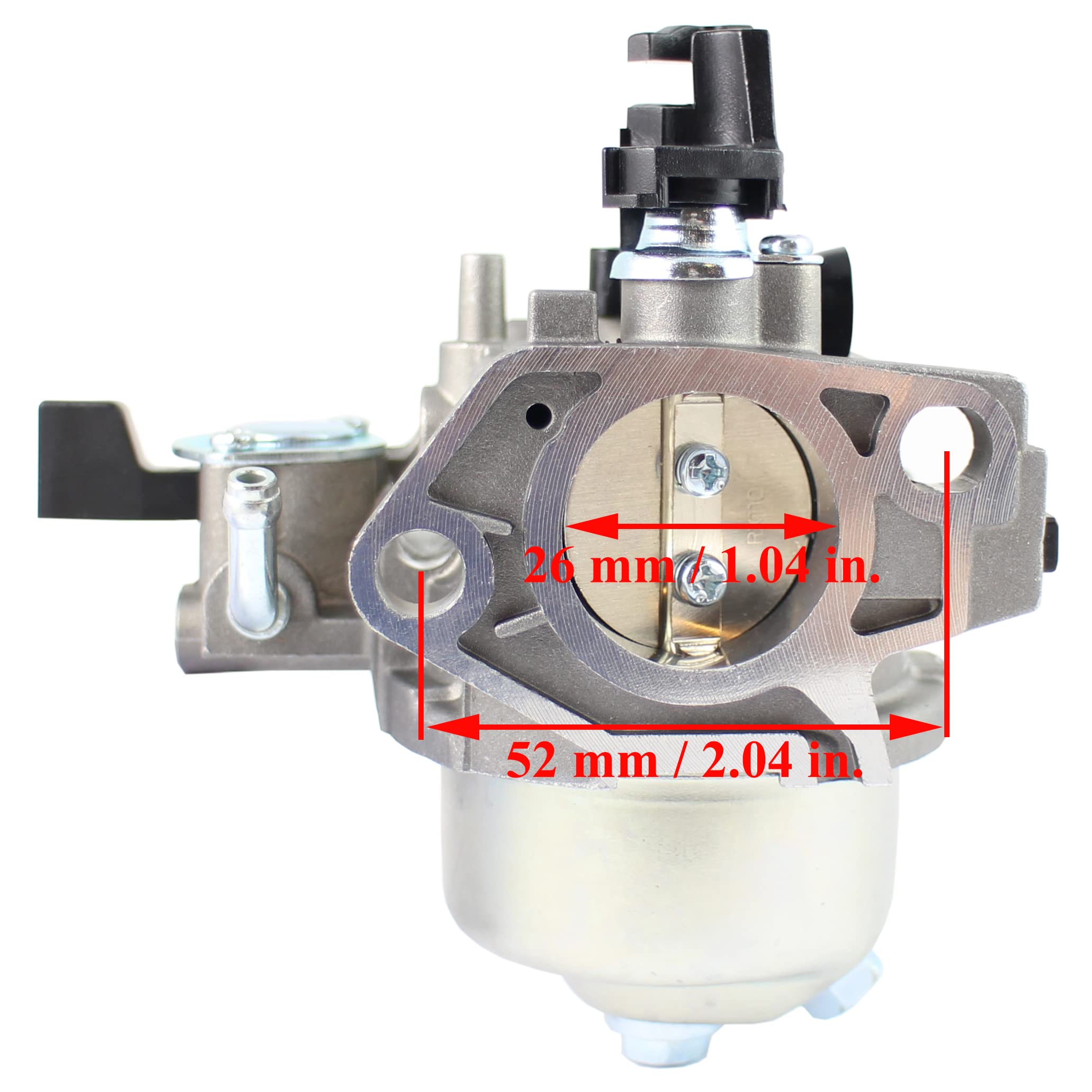 GX340 Carburetor for Honda GX390 GX340 Harbor Freight Predator 420cc 301cc Compressor Greyhound 66492 66555 LF182FD LF188FD 11HP 12HP 13 HP Engine