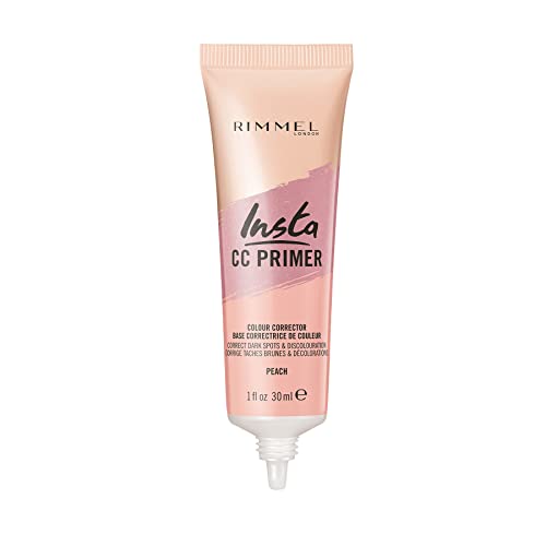 Rimmel Insta Flawless Color Correcting Primer, Peach (1 Count)