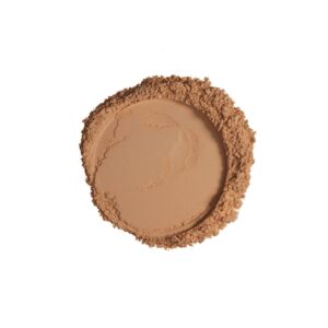 Ruby Kisses Matte Powder Foundation, Mocha, Unisex, 8 Shades, Sponge & Mirror Included, Full Coverage, Versatile Pressed Powder Finisher