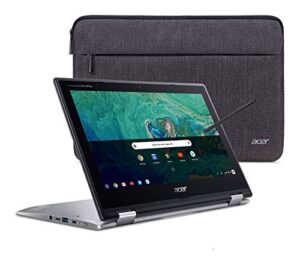acer chromebook spin 11 convertible laptop, intel celeron n3350, 11.6" hd touch display, 4gb ddr4, 32gb emmc, 802.11ac wifi, wacom emr pen, cp311-1hn-c2dv