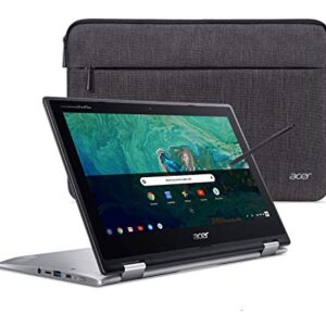 Acer Chromebook Spin 11 Convertible Laptop, Intel Celeron N3350, 11.6" HD Touch Display, 4GB DDR4, 32GB eMMC, 802.11ac WiFi, Wacom EMR Pen, CP311-1HN-C2DV