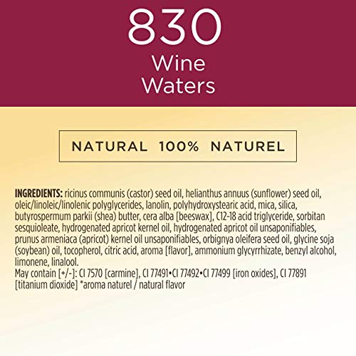 Burt's Bees 100% Natural Glossy Liquid Lipstick, Wine Waters, 1 Tube