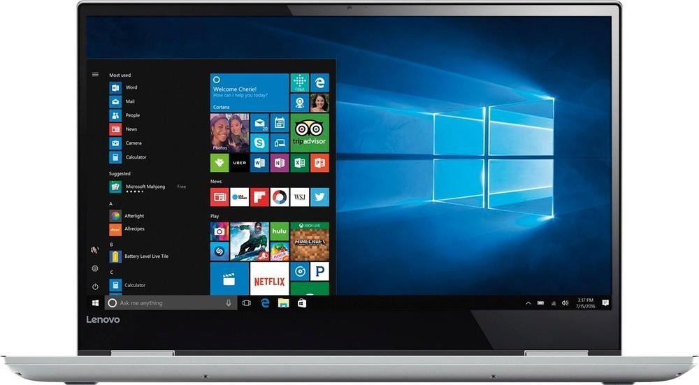 Lenovo Yoga 720 2-in-1 15.6in 4K UHD IPS Touchscreen Ultrabook, Intel i7-7700HQ 16GB RAM 512GB SSD NVIDIA GeForce GTX 1050 Thunderbolt Fingerprint Reader Backlit Keyboard Win10 (Renewed)