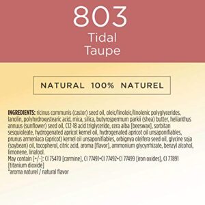 Burt's Bees 100% Natural Glossy Liquid Lipstick, Tidal Taupe, 1 Tube