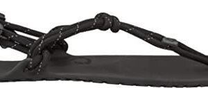 Xero Shoes Genesis Sandals for Women — Women's Lightweight Footwear, Packable Sandal, Travel-Friendly — Black, Size 9