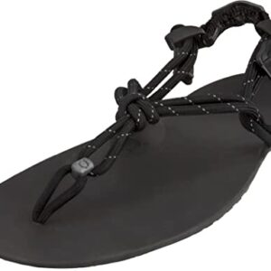 Xero Shoes Genesis Sandals for Women — Women's Lightweight Footwear, Packable Sandal, Travel-Friendly — Black, Size 9