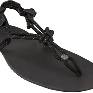 Xero Shoes Genesis Sandals for Women — Women's Lightweight Footwear, Packable Sandal, Travel-Friendly — Black, Size 9