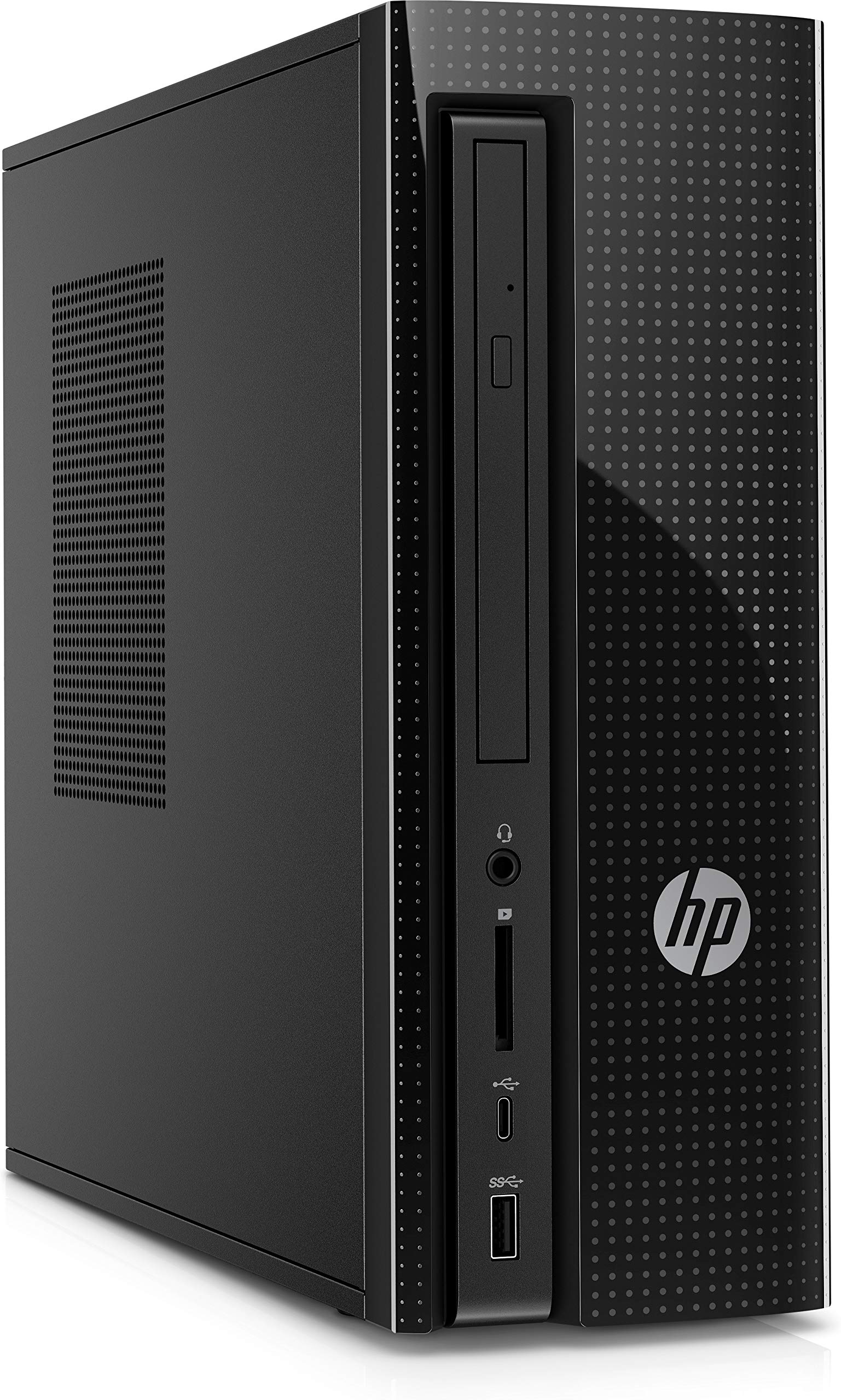 HP Slimline 270-p033w Desktop Tower, Intel Celeron G3930 CPU, 4GB RAM, 500GB HDD Windows 10