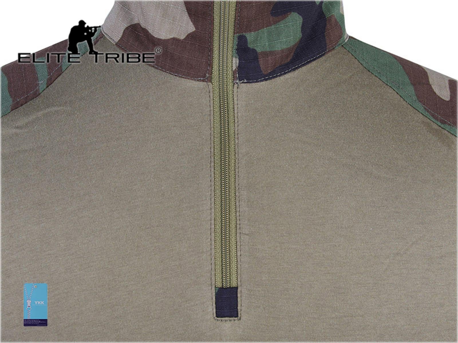 Emerson Airsoft Military bdu Tactical Suit Combat Gen3 Uniform Shirt Pants (Woodland, Large)