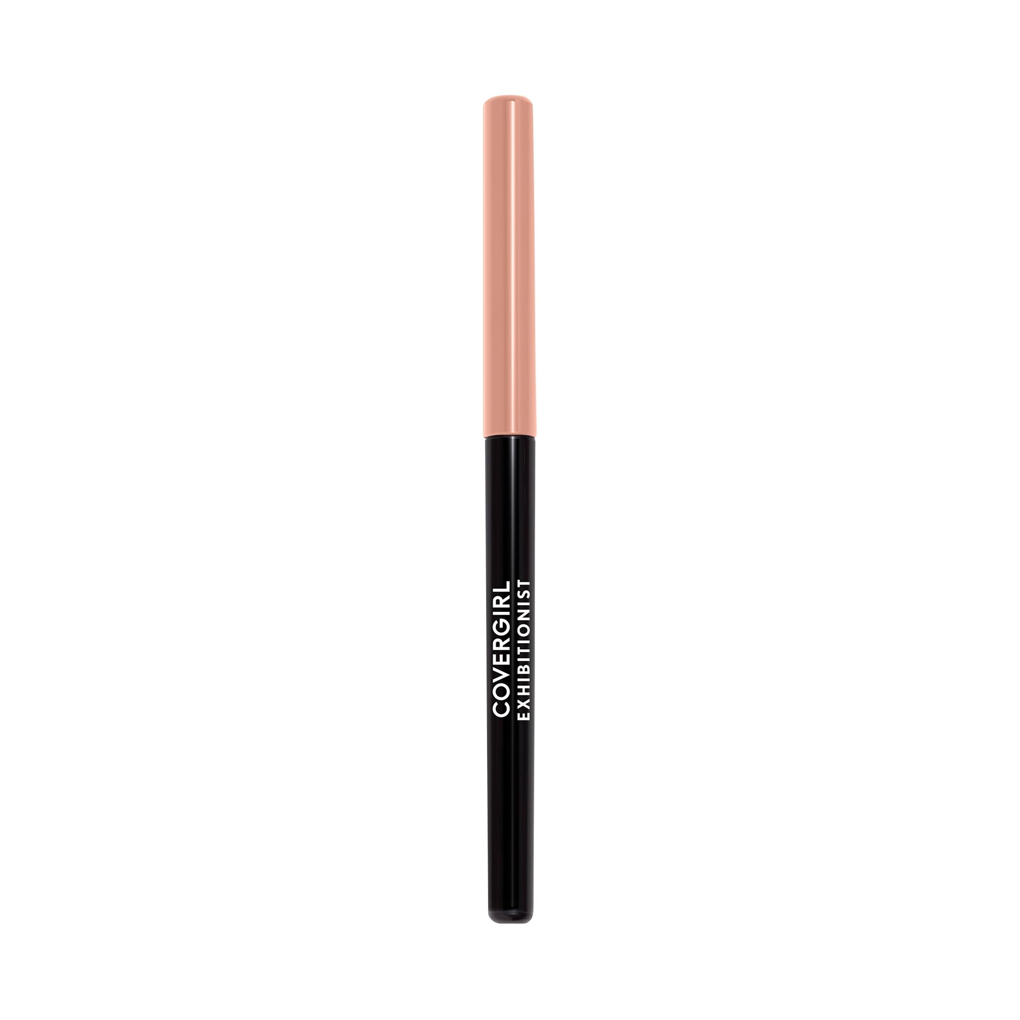 COVERGIRL Exhibitionist Lip Liner, Pencil, Creamy, In the Nude, 0.012 Fl Oz ,Lip Crayon, Makeup, Intense Pigmentation, Self-Sharpening Easy Application, Instant Definition