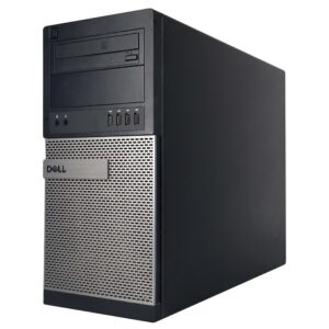 Dell Optiplex 990 Tower Desktop Computer Intel Core i5-2400 3.1GHz 8GB DDR3 Memory 1TB HDD DVDRW Windows 10 Professional) (Renewed)