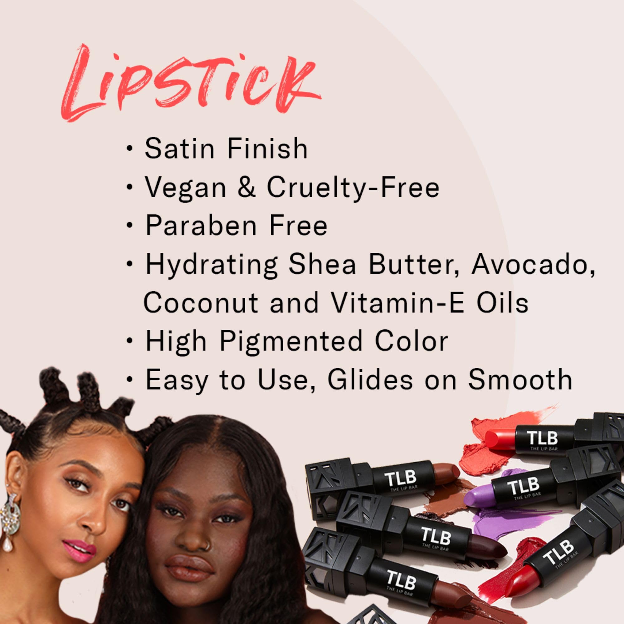 The Lip Bar Vegan Lipstick | Merlot - Wine [Satin Finish]