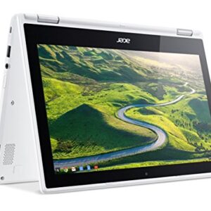 Acer Newest R11 11.6" Convertible 2-in-1 HD IPS Touchscreen Chromebook - Intel Quad-Core Celeron N3150 1.6GHz, 4GB RAM, 32GB SSD, 802.11AC, Bluetooth, HD Webcam, HDMI, USB 3.0, 10-Hour Battery