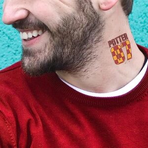 Cinereplicas Harry Potter - Temporary Tattoos (35 tattoos) - Official License