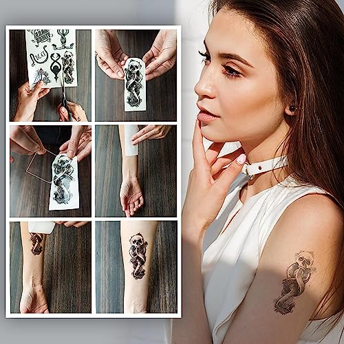 Cinereplicas Harry Potter - Temporary Tattoos (35 tattoos) - Official License