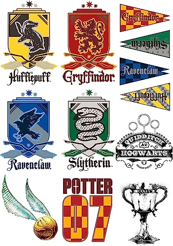 Cinereplicas Harry Potter - Temporary Tattoos (35 tattoos) - Official License