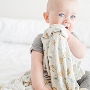 Copper Pearl Large Premium Knit Baby Swaddle Receiving Blanket Chip