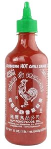 huy fong hot chili sauce - sriracha - 17 oz.