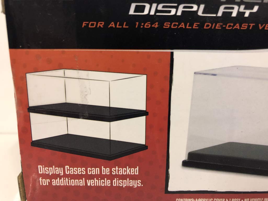 Acrylic Display Show Case with Plastic Base for 1/64 Scale Model Cars by Greenlight 55025