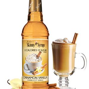 Jordan's Skinny Syrups New Favorites Collection - Caramel Pecan, Cinnamon Vanilla, Vanilla Caramel Creme