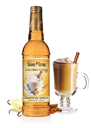 Jordan's Skinny Syrups New Favorites Collection - Caramel Pecan, Cinnamon Vanilla, Vanilla Caramel Creme