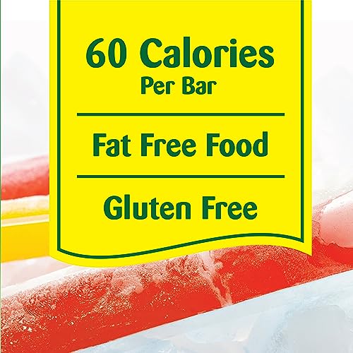 Wyler's Authentic Italian Ice Fat Free Freezer Bars Original Flavors 2oz bars, 96 count