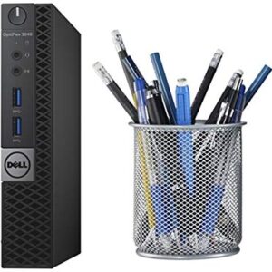 DELL Optiplex 3050 Micro, Intel Core i5-6500T, 8GB DDR4 Ram, 256GB Solid State Drive SSD, Keyboard & Mouse, Windows 10 Pro (Renewed)']