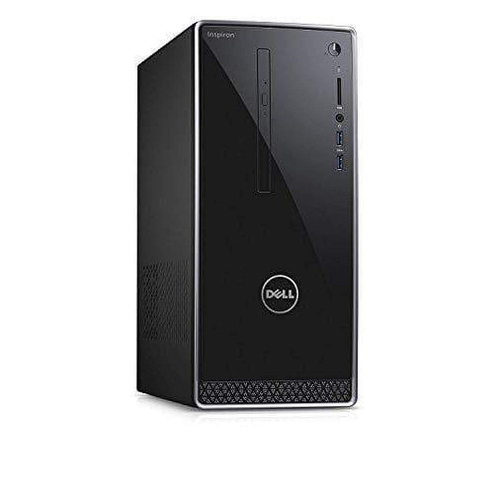 Dell i3668-5113BLK Desktop Computer - Inspiron 3668 Core i5 i5 7400 12 GB RAM 1 TB HDD Black Windows 10 Home 64 bit DVD Writer (Renewed)