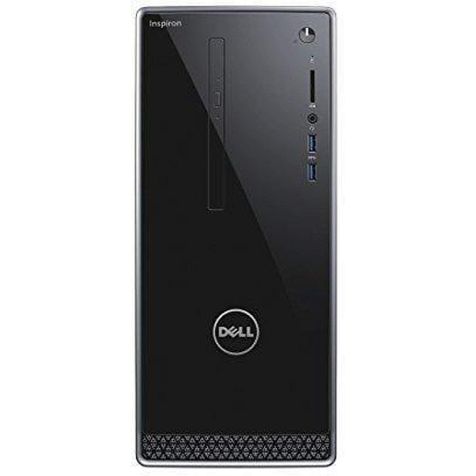 Dell i3668-5113BLK Desktop Computer - Inspiron 3668 Core i5 i5 7400 12 GB RAM 1 TB HDD Black Windows 10 Home 64 bit DVD Writer (Renewed)