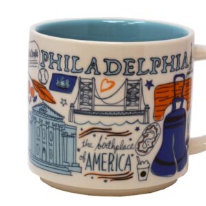 Starbucks Been There Series Philadelphia Ceramic Mug, 14 Oz