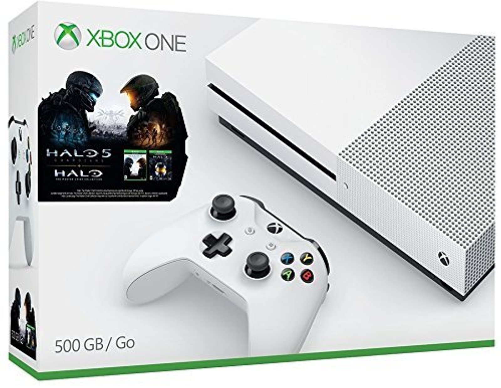 Xbox One S 500GB Console - Halo Collection Bundle [Discontinued] (Certified Refurbished)