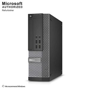 Dell 7020 Business High Performance SFF Desktop Computer PC (Intel Core i5 4570 3.2GHz,16G DDR3,240G SSD,DVD,WIFI,HDMI,DP Port,VGA,USB 3.0,Bluetooth 4.0,W10P64)(Renewed)