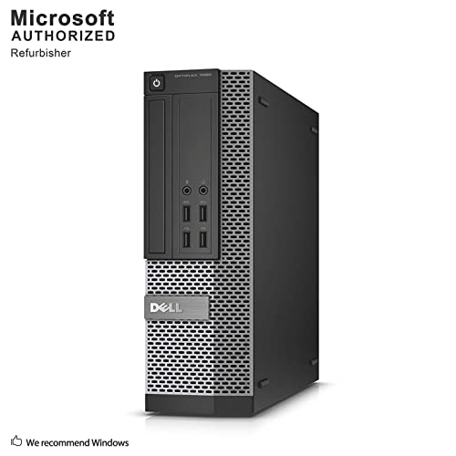 Dell 7020 Business High Performance SFF Desktop Computer PC (Intel Core i5 4570 3.2GHz,16G DDR3,240G SSD,DVD,WIFI,HDMI,DP Port,VGA,USB 3.0,Bluetooth 4.0,W10P64)(Renewed)
