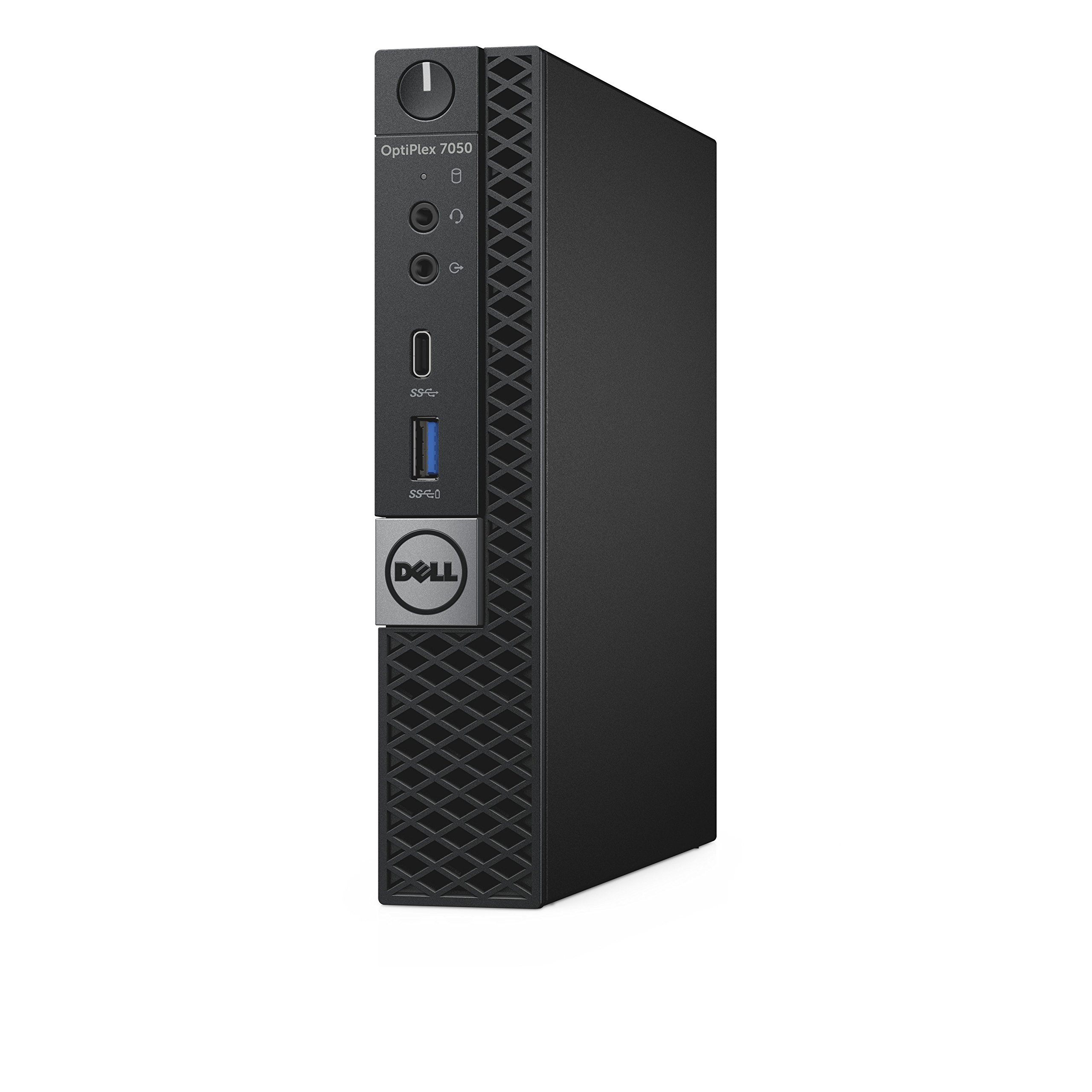 Dell OptiPlex 7050 Micro Form Factor Desktop Computer, Intel Core i5-7500T, 8GB DDR4, 500GB Hard Drive, Windows 10 Pro (JXKHY) (Renewed)