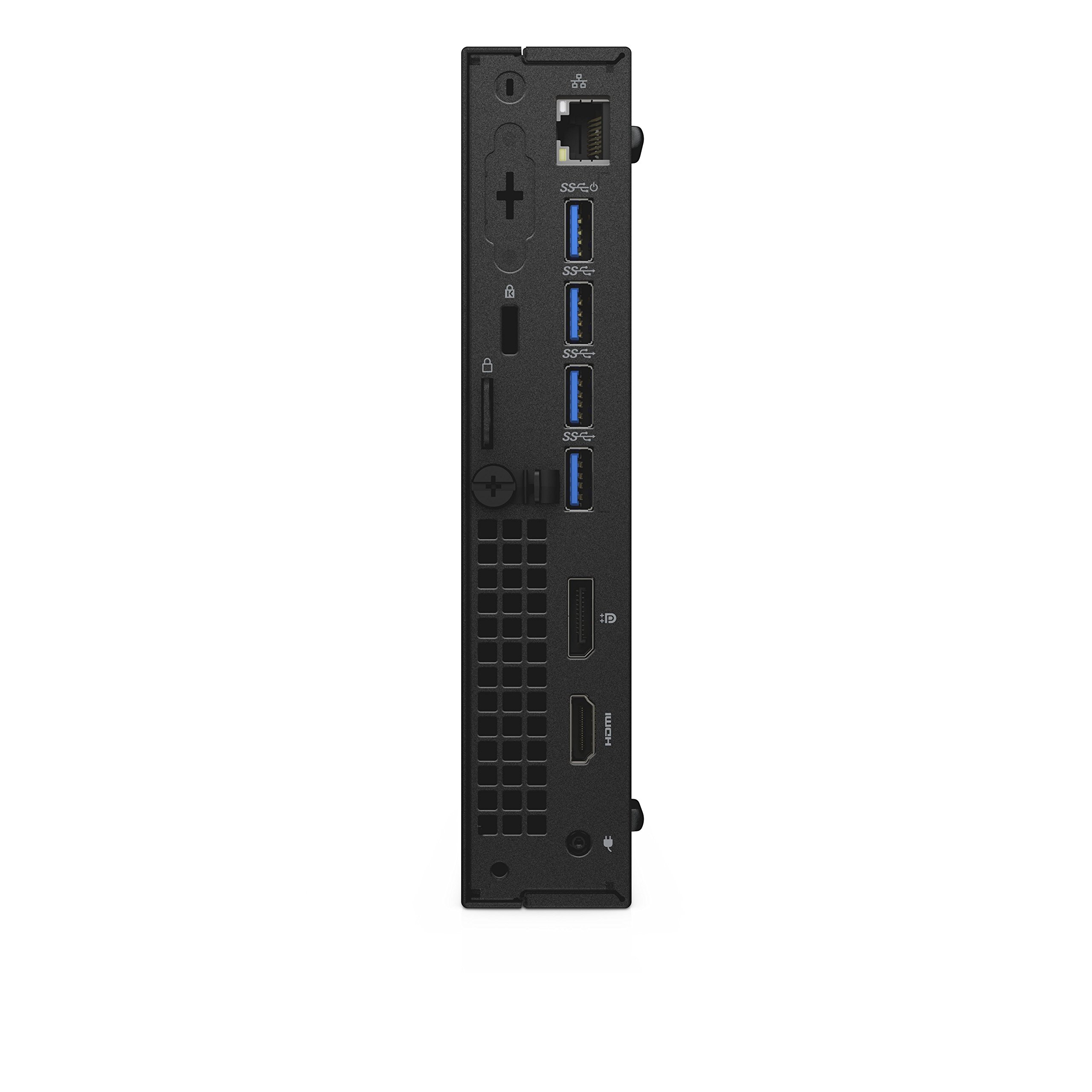 Dell OptiPlex 7050 Micro Form Factor Desktop Computer, Intel Core i5-7500T, 8GB DDR4, 500GB Hard Drive, Windows 10 Pro (JXKHY) (Renewed)