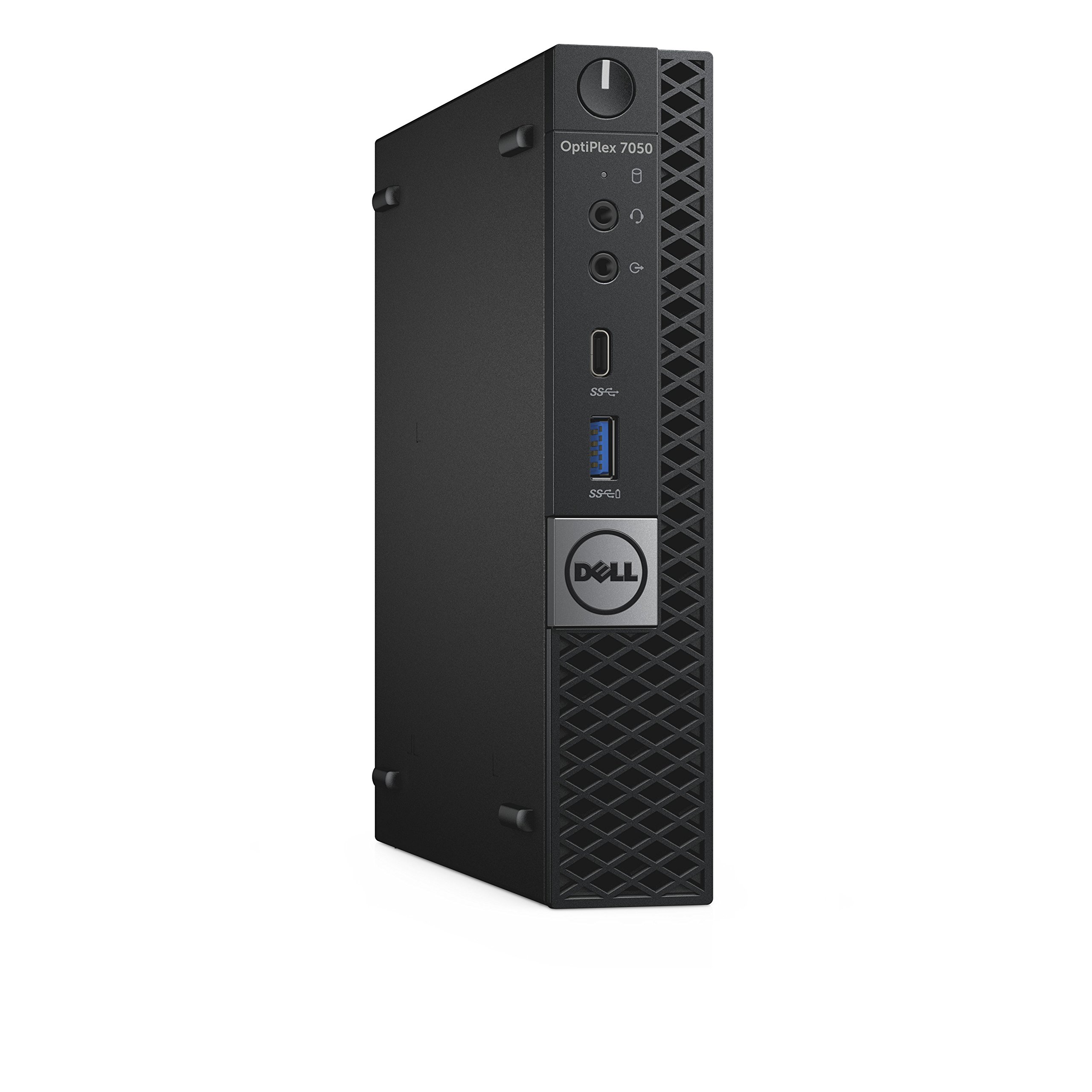 Dell OptiPlex 7050 Micro Form Factor Desktop Computer, Intel Core i5-7500T, 8GB DDR4, 500GB Hard Drive, Windows 10 Pro (JXKHY) (Renewed)