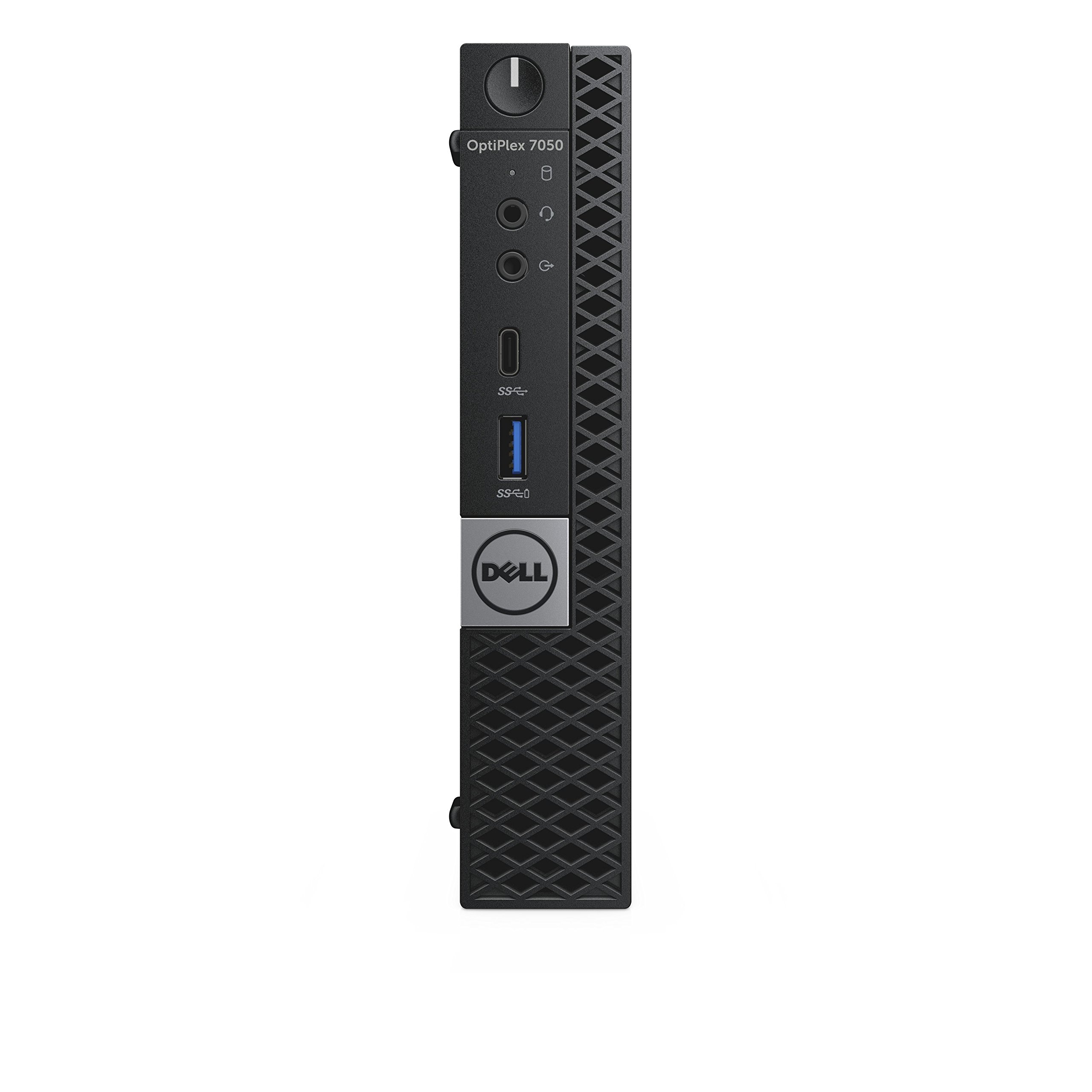 Dell OptiPlex 7050 Micro Form Factor Desktop Computer, Intel Core i5-7500T, 8GB DDR4, 500GB Hard Drive, Windows 10 Pro (JXKHY) (Renewed)