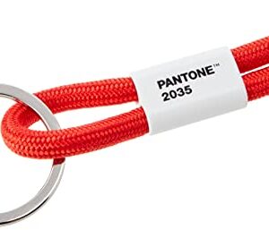 Copenhagen Design PANTONE Key Chain L, long key hanger, nylon, red, 2035 C