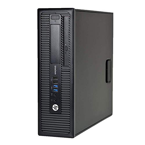 HP EliteDesk 800 G1 SFF Business High Performance Desktop Computer PC (Intel Quad Core i7 4770 3.4G,12G RAM DDR3,240G SSD+2T HDD,DVD,HDMI,WiFi,Bluetooth 4.0,W10P64) (Renewed)