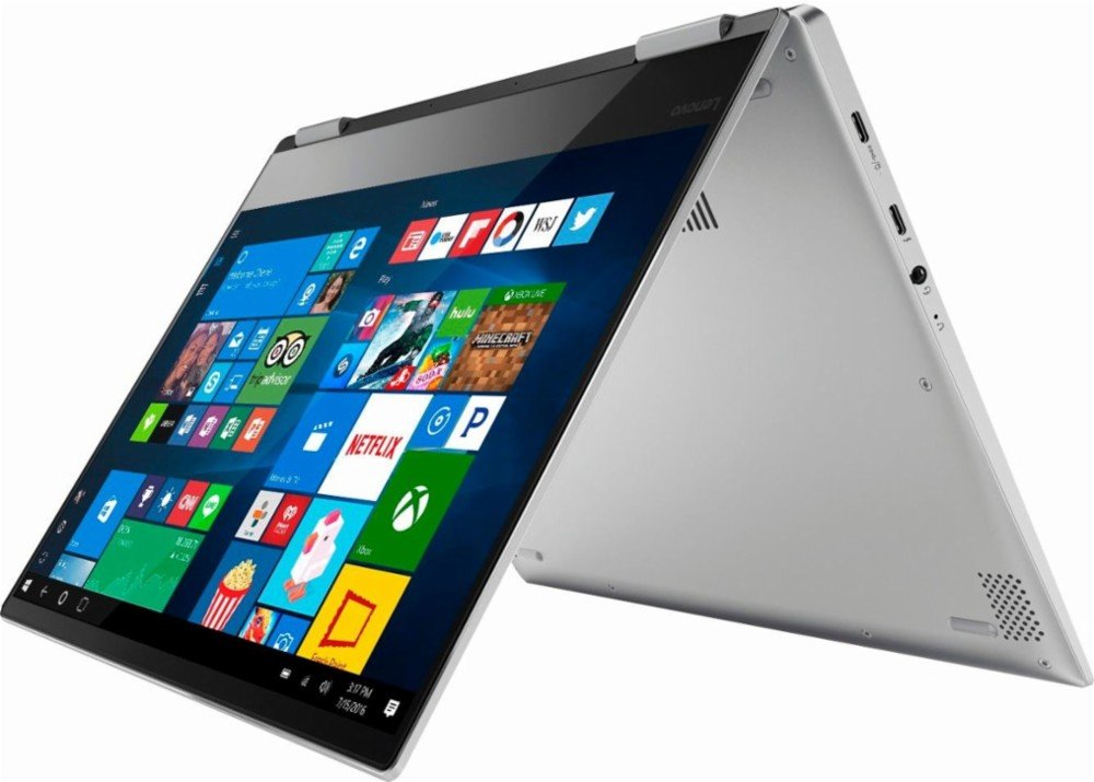 2018 Newest Lenovo Yoga 720 2-in-1 13.3" Premium Touch-Screen Laptop -Intel Core i5-8250U (Beat i7-7500) Quad-core Processor, 8GB RAM, 256GB SSD, Bluetooth, Thunderbolt, Windows 10- Platinum Silver