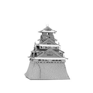 Fascinations Metal Earth Premium Series Osaka Castle 3D Metal Model Kit