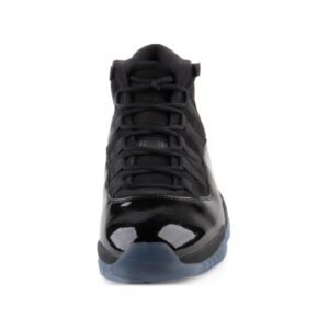 Jordan Mens Air Jordan 11 Retro 378037 005 Cap & Gown - Size 10 Black/Black/Black