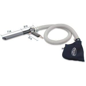 SAKAI Pneumatic Vacuum Cleaner Kit Dual Function Air Vacuum Blow Gun and Suction Vacuum Including Vacuum Bags, Tube & Accessories