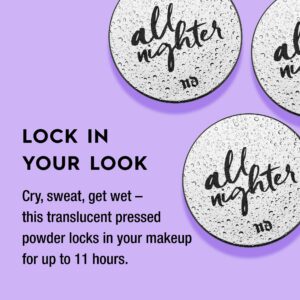 Urban Decay All Nighter Waterproof Setting Powder - Lightweight, Translucent Makeup Finishing Powder - Smooths Skin + Minimizes Shine - Lasts Up To 11 Hours