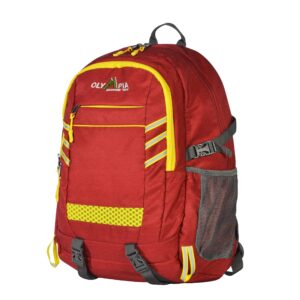 olympia u.s.a. huntsman 19" outdoor backpack (25l) backpack, red+yellow