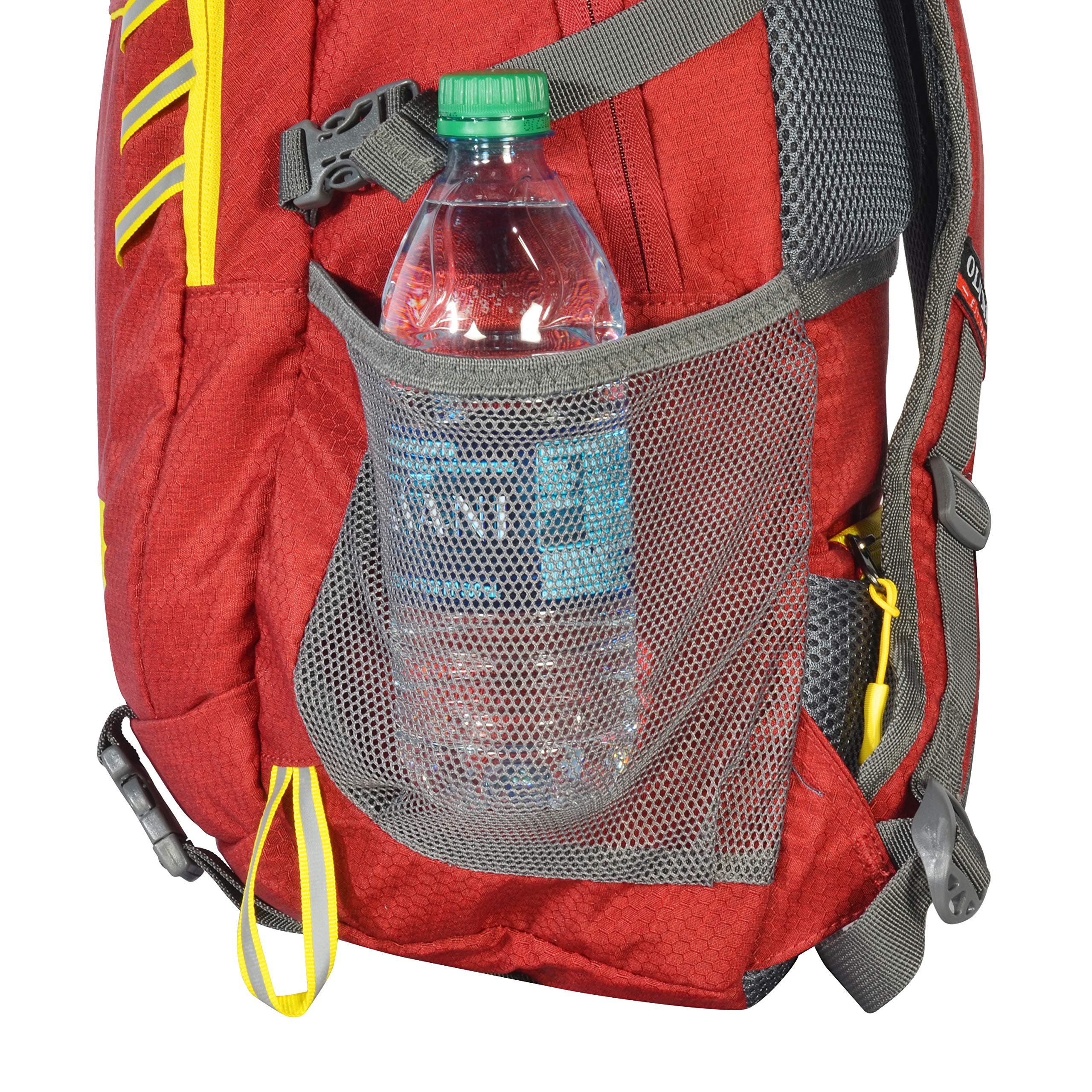 Olympia U.S.A. Huntsman 19" Outdoor Backpack (25l) Backpack, Red+Yellow