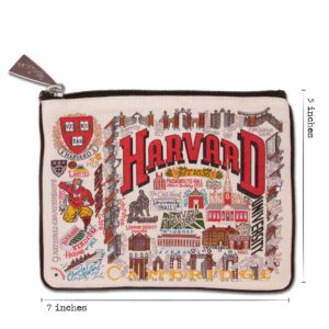 catstudio Harvard University Collegiate Zipper Pouch Purse | Holds Your Phone, Coins, Makeup, Dog Treats, & Tech Tools