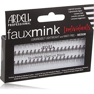 ardell faux mink individuals - medium black (60086)