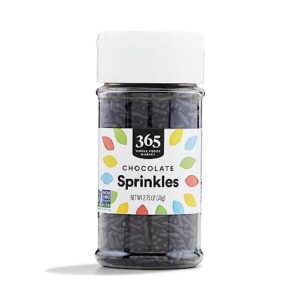 365 by whole foods market, chocolate sprinkles, 2.75 ounce